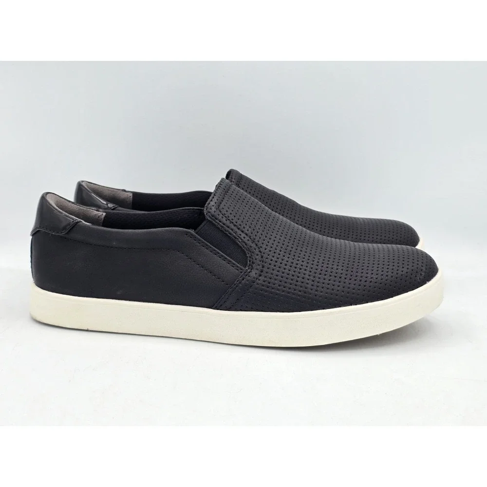 DR. SCHOLL'S SLIP ON SHOES SNEAKERS WOMAN‎ SZ US 9M Madison BLACK